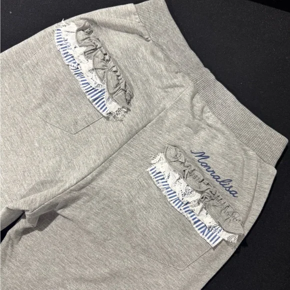Monna Lisa Gray Kids Jogger Pants - Picture 2 of 6